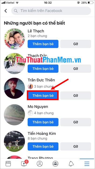 How to find friends, how to send friend invitations on Facebook Picture 15