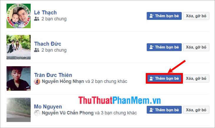 How to find friends, how to send friend invitations on Facebook Picture 9