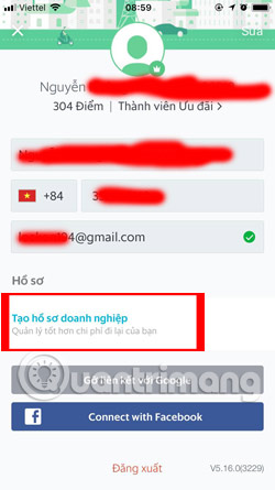 How to find Grab trips with invoices Picture 2