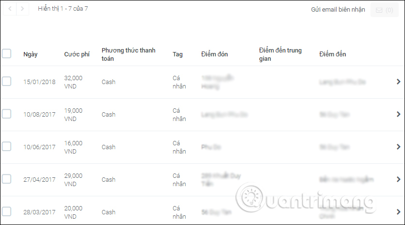 How to find Grab trips with invoices Picture 21