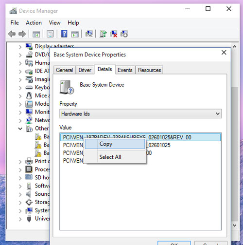 How to find hardware drivers that Windows cannot recognize Picture 7