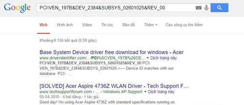 How to find hardware drivers that Windows cannot recognize Picture 8