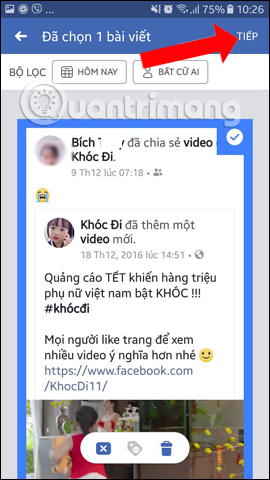 How to find old posts on Android Android, iPhone Picture 8