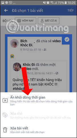 How to find old posts on Android Android, iPhone Picture 9