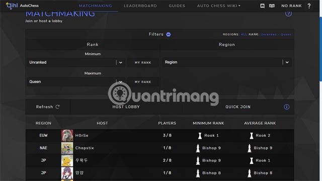 How To Find Rankings In Dota Auto Chess By Region By Region