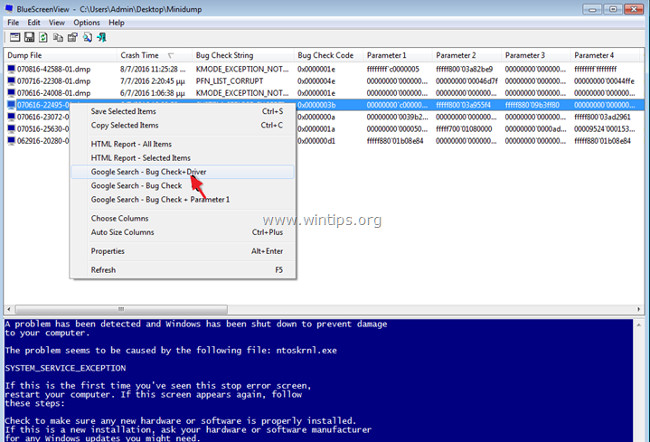 How to find the cause of blue screen death and Minidump errors? Picture 10
