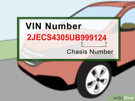 How to Find the Chassis and Engine Number Picture 13