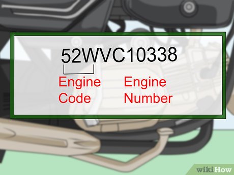 How to Find the Chassis and Engine Number Picture 16