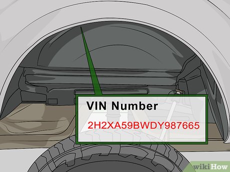 How to Find the Chassis and Engine Number Picture 7