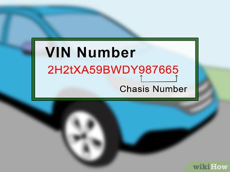 How to Find the Chassis and Engine Number Picture 9