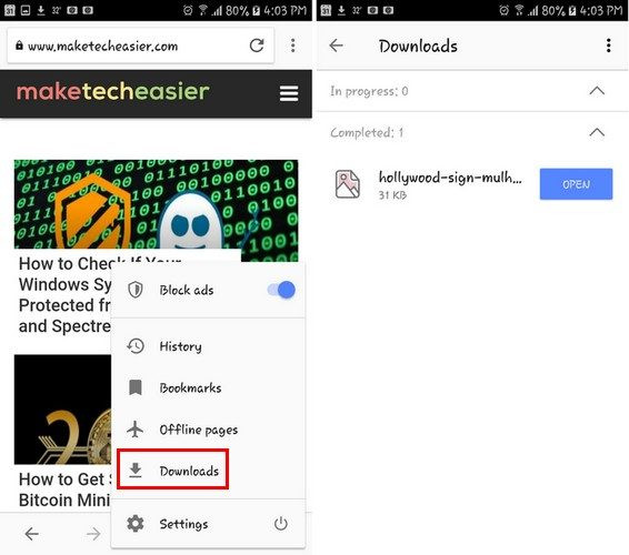 How to find the downloaded file on your Android device Picture 6