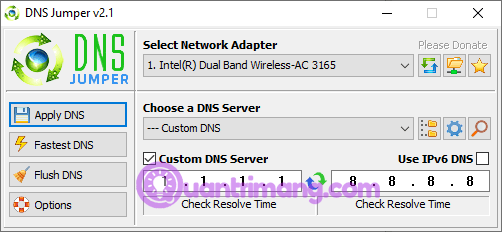 How to find the fastest DNS to optimize Internet speed Picture 5