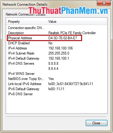 How to find the MAC address - See the MAC address on Windows XP ...