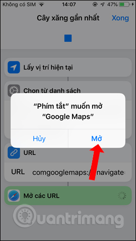 How to find the nearest gas station with Siri Shortcuts iPhone Picture 11