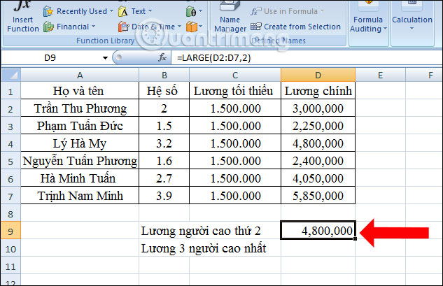 How to find the Nth value in Excel Picture 6