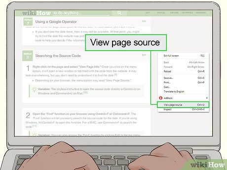 How to Find the Publication Date of a Website Picture 9