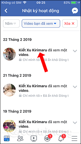How to find videos you have watched on Facebook Picture 10