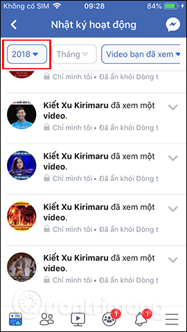 How to find videos you have watched on Facebook Picture 11