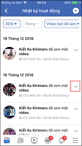 How to find videos you have watched on Facebook Picture 15