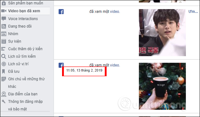 How to find videos you have watched on Facebook Picture 5