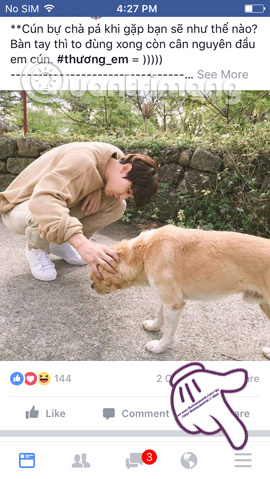 How to find WiFi hotspot on Facebook application Picture 1