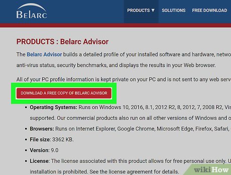 belarc free will not convert to pdf