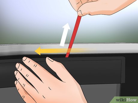 How to Fit Wind Deflectors Picture 13