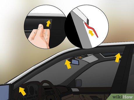 How to Fit Wind Deflectors Picture 6