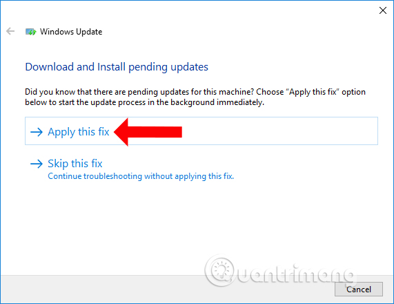 How to fix 0x80080005 error when updating Windows 10 Picture 5