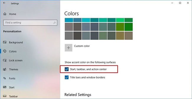 How to fix accent color errors is not available on Windows 10 Picture 2