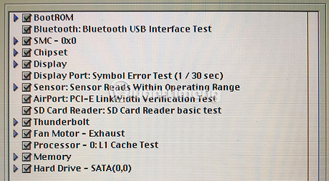 mac verify and test usb for hardware error