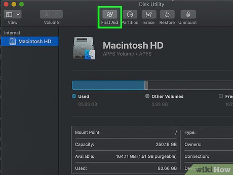 hard drive not showing full capacity