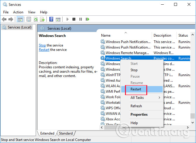 How to fix an unreadable, inactive Search Windows 10 error Picture 12