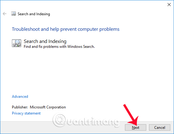 How to fix an unreadable, inactive Search Windows 10 error Picture 7