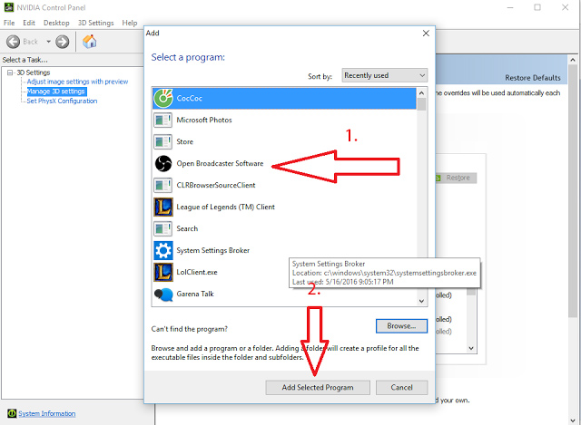 How to fix black screen error when live stream on Facebook using Open Broadcaster Picture 5