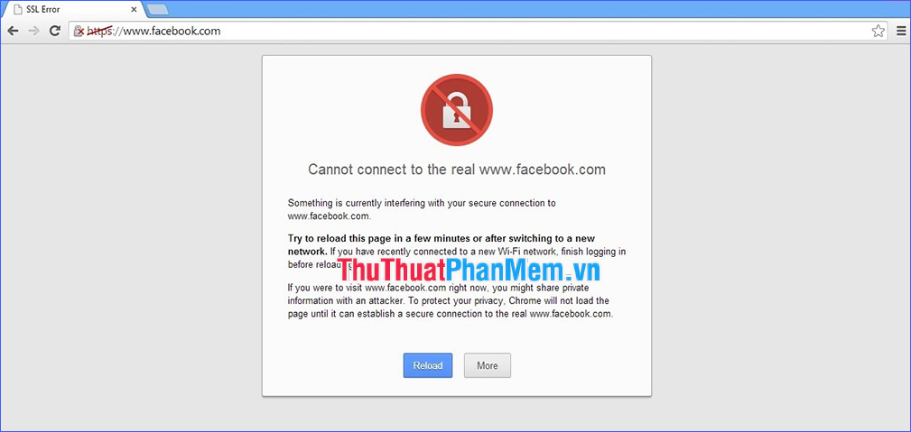How to fix Chrome cannot access Facebook Picture 5