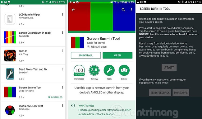 How to fix color flight phenomenon, appear on the screen of Android phones Picture 1