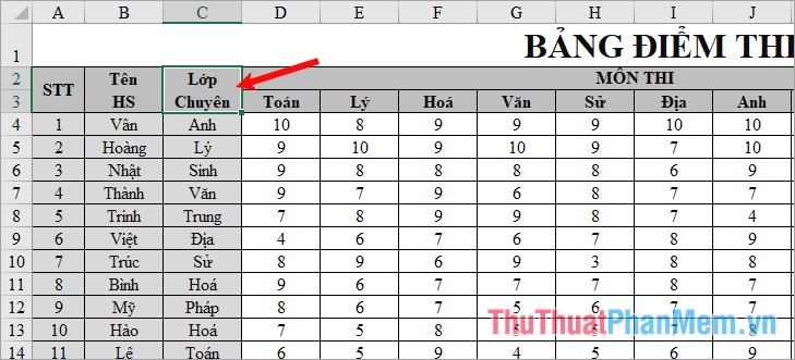 How to fix column and header rows in Excel 2016 Picture 7
