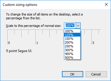 How to fix Custom Scale Factor Is Set Windows 10 Picture 6