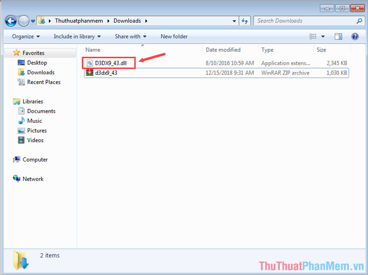 How to fix d3dx9_43.dll error when playing Game Picture 7