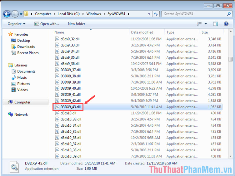 How to fix d3dx9_43.dll error when playing Game Picture 8