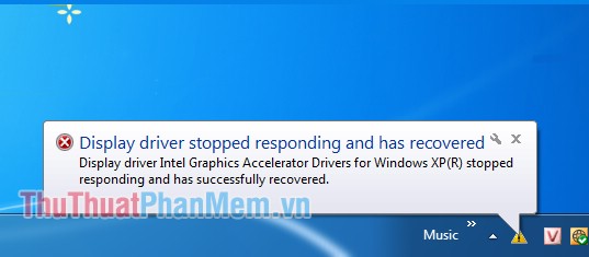 How to fix Display driver stopped responding and has recovered Picture 1