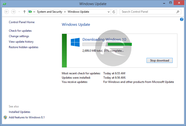 How to fix error 80240020 when upgrading to Windows 10 Picture 5