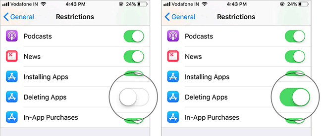 How to fix errors cannot delete apps on iPhone and iPad Picture 7