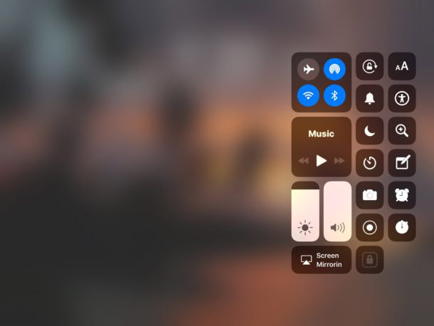 Cannot Open Control Center On Iphone