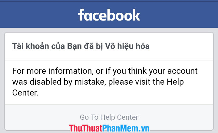 How to fix errors Facebook account is disabled Picture 3