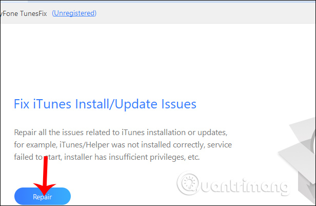 How to fix errors on iTunes with iMyFone TunesFix Picture 10
