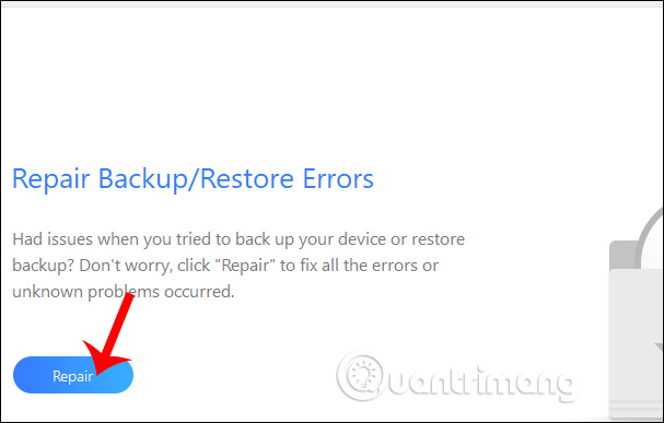 How to fix errors on iTunes with iMyFone TunesFix Picture 11
