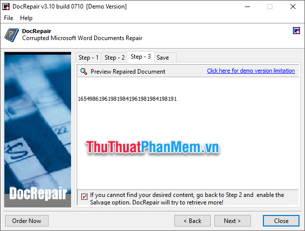 How to fix errors that cannot open Word files Picture 10