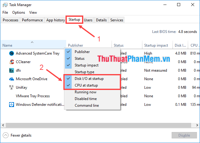 How to fix, fix slow boot computer, Windows 10 boot slowly Picture 13